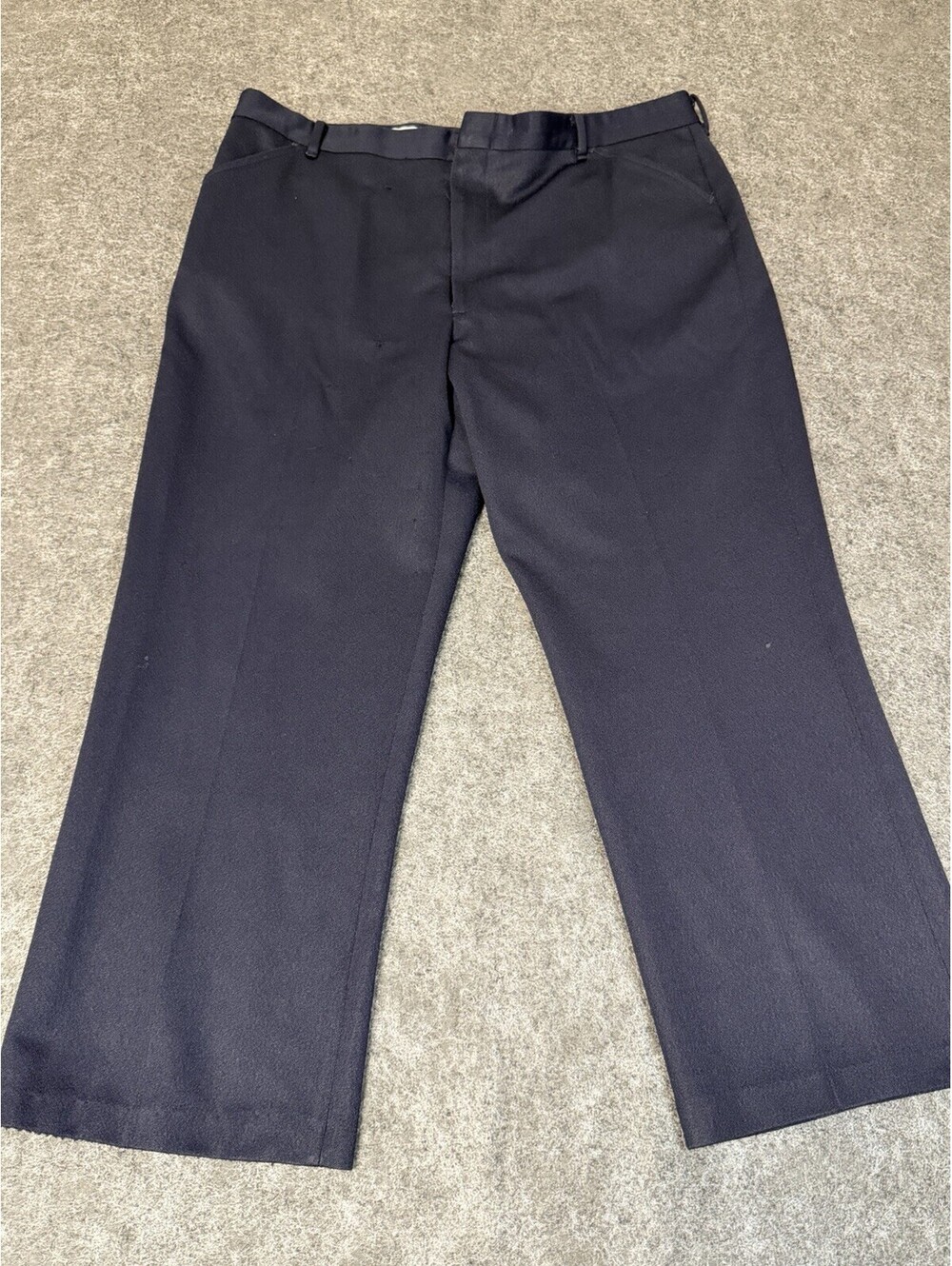 VTG Haband of Paterson Black Dress Pants Men’s USA Made Permanent Press 36x28